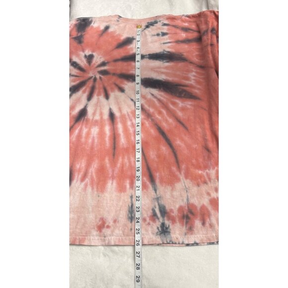 Selena Quintanilla Tie-Dye Graphic Short Sleeve T-Shirt Womens L/G Pink & Black - Picture 9 of 10